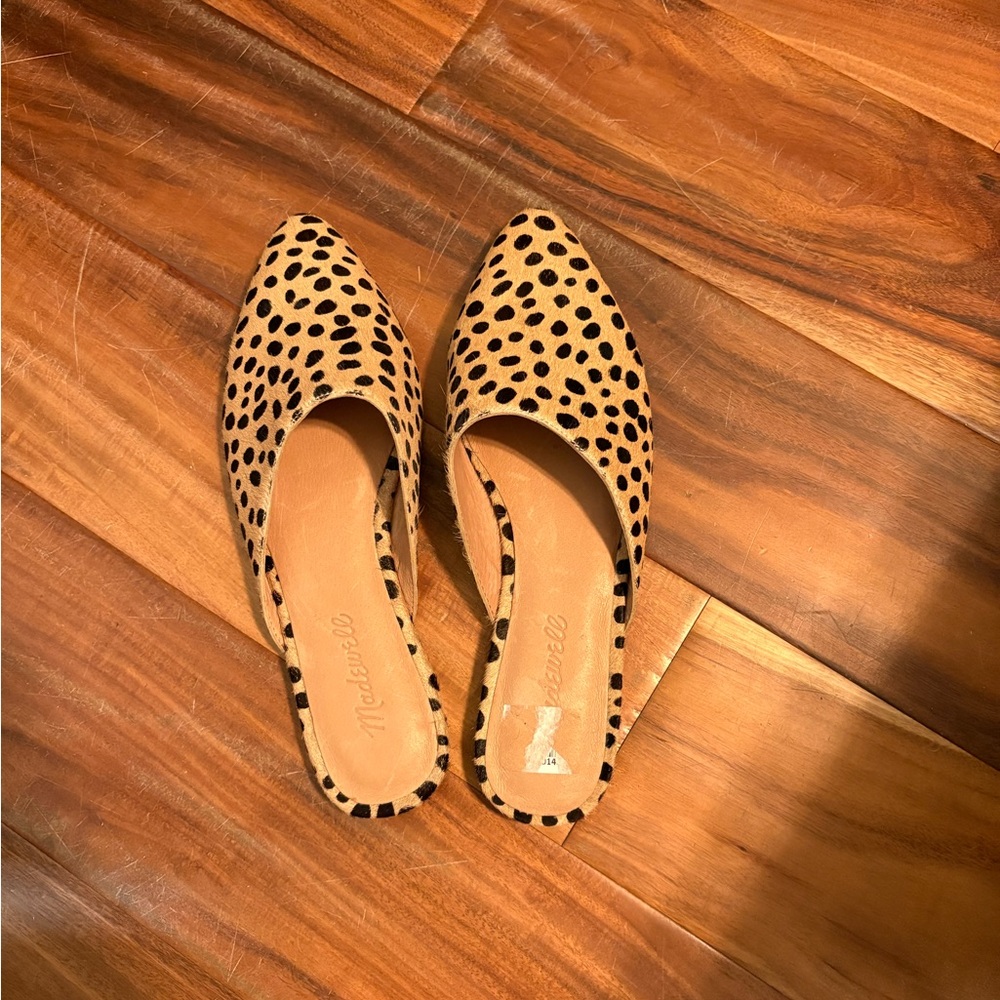 Madewell mules leopard flats Naturalizer Tan and Black Women's Shoes (S2)